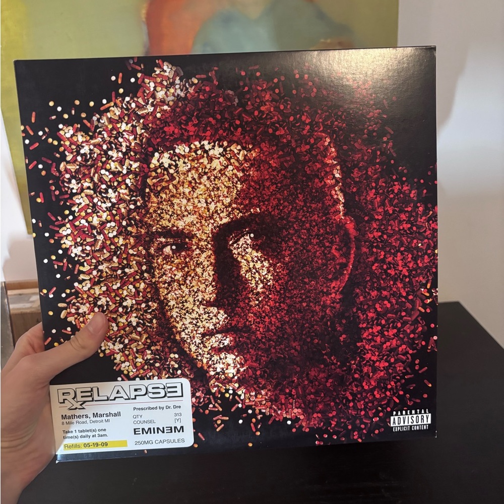 Eminem relapse double vinyl LP